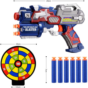 Big League Blaster Gun and Dartboard
